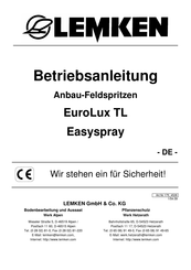 LEMKEN EuroLux TL Betriebsanleitung