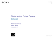 Sony BURANO MPC-2610 Bedienungsanleitung