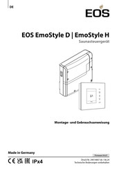EOS EmoStyle D Montage- Und Gebrauchsanweisungen