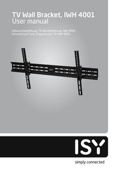 ISY IWH 4001 Gebrauchsanleitung