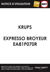 Krups EA816 Bedienungsanleitung