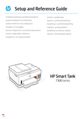HP Smart Tank 7300 Serie Installationsanleitung