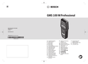 Bosch GMS 100 M Professional Originalbetriebsanleitung