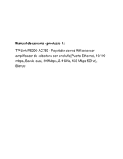 TP-Link RE200 AC750 Schnellinstallationsanleitung