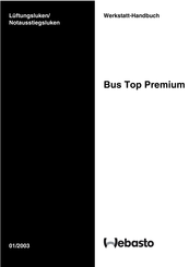 Webasto Bus Top Premium Werkstatt-Handbuch