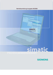 Siemens SIMATIC Field PG M Betriebsanleitung