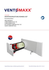 Ventomaxx SILENT COMFORT PLUS-Serie Montageanleitung