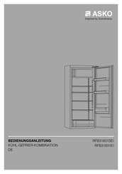 Asko RFB31831SEI Bedienungsanleitung