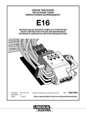 Lincoln Electric E16 Gebrauchs- Und Wartungsanleitung