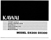 Kawai DX200 Bedienungsanleitung