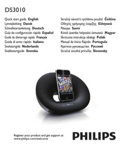Philips DS3010 Schnellstartanleitung