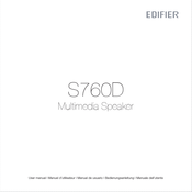 Edifier S760D Bedienungsanleitung