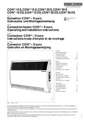 STIEBEL ELTRON CON 15 ZS Gebrauchs- Und Montageanweisung
