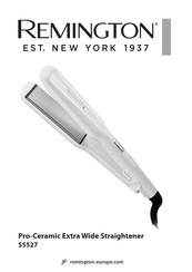 Remington Pro-Ceramic Extra Wide Bedienungsanleitung
