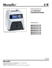 Masterflex L/S MFLX77976-42-EU Bedienungsanleitung