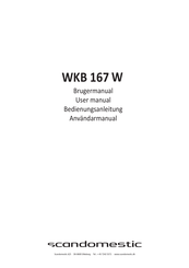 Scandomestic WKB 167 W Bedienungsanleitung