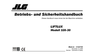 JLG LIFTLUX 320-30 Betriebs- Und Sicherheitshandbuch