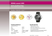 Ronda startech 5000 Bedienungsanleitung