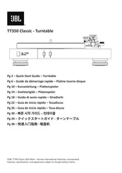 JBL TT350 Classic Kurzanleitung