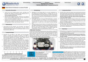 Wunderlich 8600482 Anbauanleitung