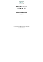 Digitus DS-30201-2 Bedienungsanleitung