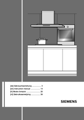 Siemens ED885RB90E/01 Gebrauchsanleitung