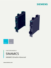 Siemens SINAMICS DriveSim Advanced Funktionshandbuch