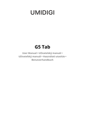 UMIDIGI G5 Tab Benutzerhandbuch