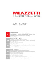 Palazzetti ECOFIRE LILIBET 13 PRO3 Produkthandbuch