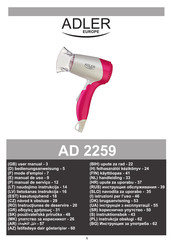 Adler europe AD 2259 Bedienungsanweisung