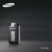 Samsung YP-F2R Bedienungsanleitung