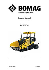 Fayat Group BOMAG BF 700C-2 Serviceanleitung