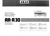 Akai AA-R30 Bedienungsanleitung