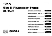 Sony XR-EM400 Bedienungsanleitung