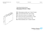 Endress+Hauser Nivotester FTC325 Bedienungsanleitung