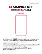 Monster SUPERSTAR S130 Kurzanleitung