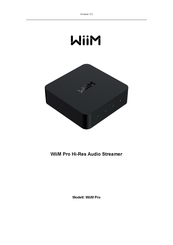 WiiM Pro Bedienungsanleitung