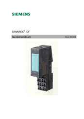 Siemens SIWAREX CF Gerätehandbuch