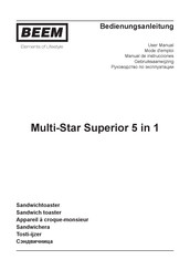 Beem Multi-Star Superior 5 in 1 Bedienungsanleitung