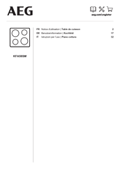 AEG KFA58SM Benutzerinformation
