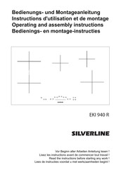 Silverline EKI 940 R Bedienungs- Und Montageanleitung