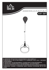 Homcom A91-097 Bedienungsanleitung