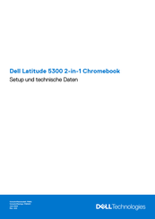 Dell P96G01 Einrichtung Und Technische Daten