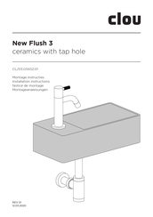 Clou New Flush 3 CL/03.03432.01 Montageanweisungen