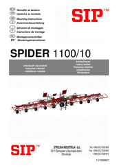 SIP SPIDER 1100/10 Zusammenbauanleitung