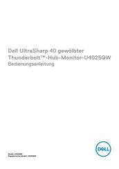 Dell UltraSharp 40 Bedienungsanleitung
