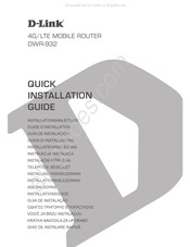 D-Link DWR-932 Installationsanleitung