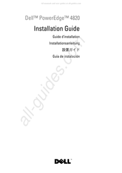 Dell PowerEdge 4820 Installationsanleitung