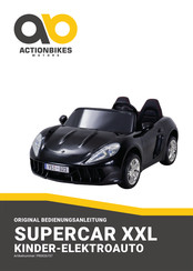 Actionbikes SUPERCAR XXL Original Bedienungsanleitung