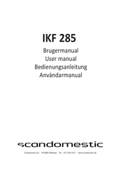 Scandomestic DK-8600 Bedienungsanleitung